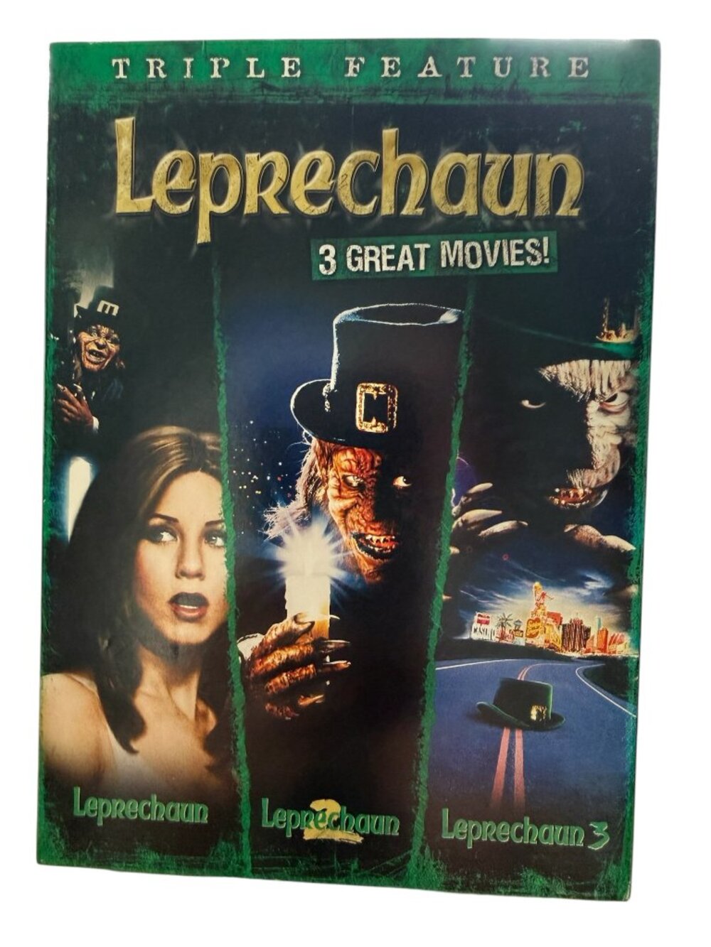 4/$20🧡 Leprechaun Triple Feature 1 2 & 3 Three-Disc DVD Set